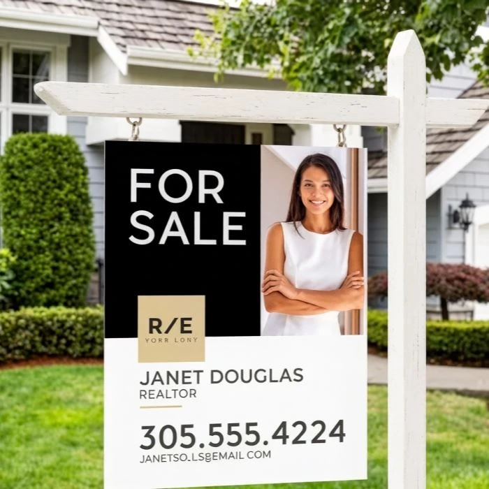 Real Estate Sign